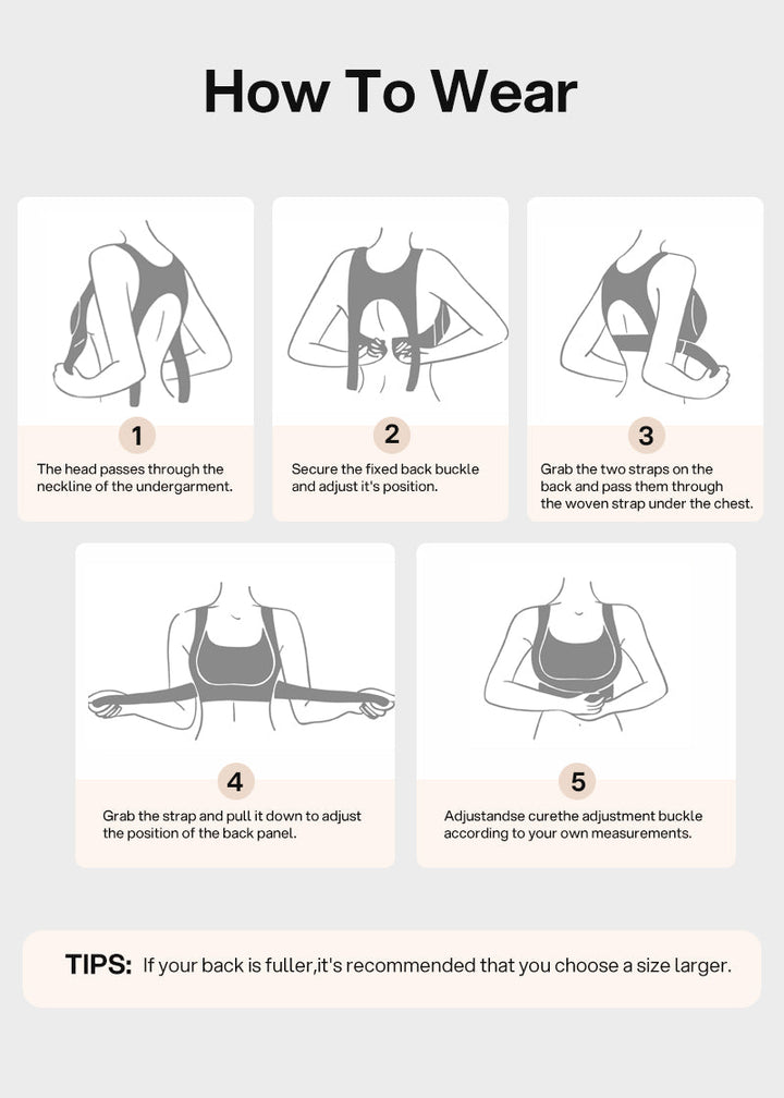 Soutien-gorge Sans Armature Correcteur de Posture